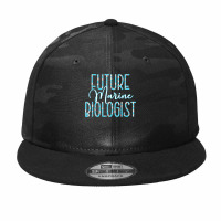 Future Marine Biologist   Marine Biology Graduation Gifts T Shirt Camo Snapback | Artistshot