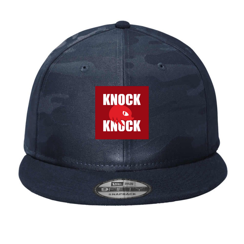 Red Knuckles Meme Camo Snapback by ronde | Artistshot