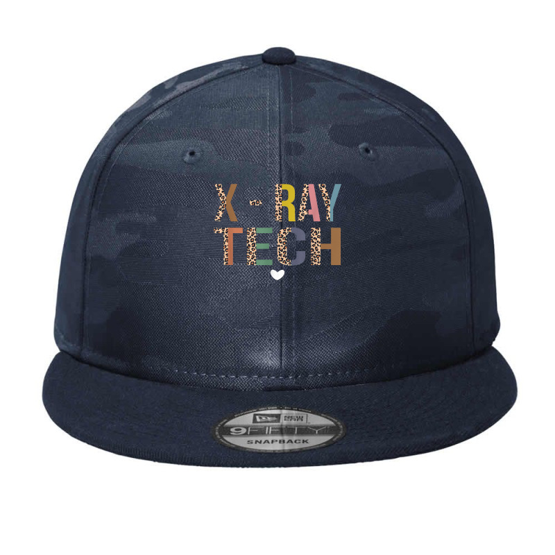 Xray Technologist Xray Tech Radiologic Technologist Leopard T Shirt Camo Snapback by annalyneplacencia | Artistshot