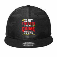 True Crime Scene Investigator T Shirt Camo Snapback | Artistshot