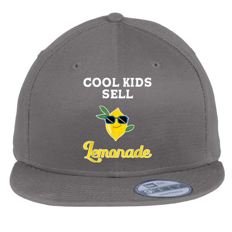 Sell Lemonade Funny Lemonade Stand T Shirt Flat Bill Snapback Cap by alayziahollars | Artistshot