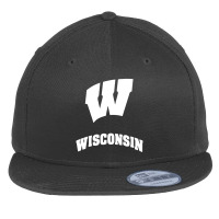 Badgers, Wisconsin Flat Bill Snapback Cap | Artistshot