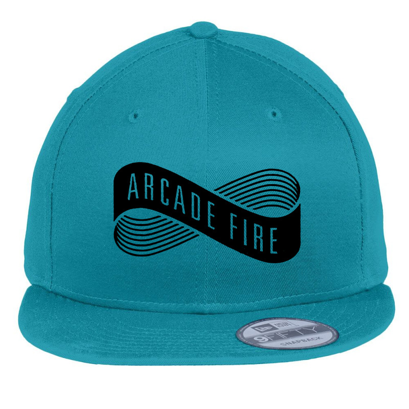 Arcade Fire Flat Bill Snapback Cap by Xenia Tees | Artistshot