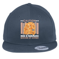 Cocker T  Shirt Design For Dog Lover And Cocker Spaniel Dog Owner T  S Flat Bill Snapback Cap | Artistshot