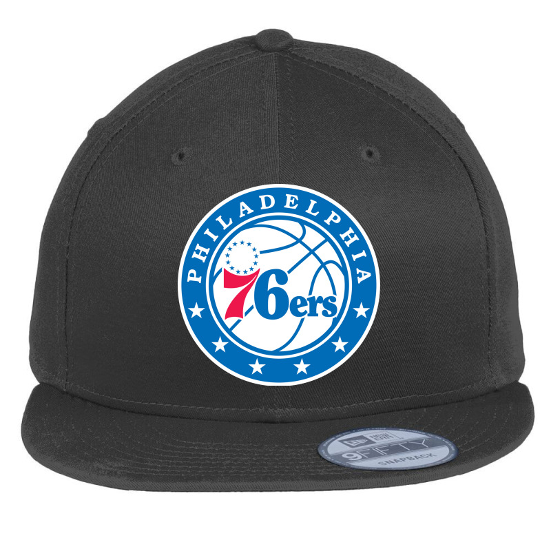 Philadelphia-76-ers Flat Bill Snapback Cap | Artistshot