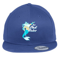 Mermaid King Triton Flat Bill Snapback Cap | Artistshot