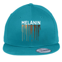 Drippin Melanin Tshirts For Women Pride  Gifts Black History Tank Top Flat Bill Snapback Cap | Artistshot