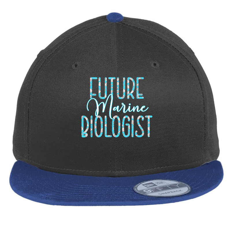 Future Marine Biologist   Marine Biology Graduation Gifts T Shirt Flat Bill Snapback Cap by mikidicosmo | Artistshot