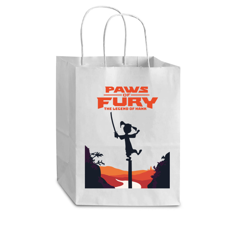 Paws Of Fury The Legend Cub Paper Bag - 8 X 4 1/2 X 10 1/4 | Artistshot