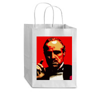 Vintage Retro Robert Deniro Mens Funny Cub Paper Bag - 8 X 4 1/2 X 10 1/4 | Artistshot