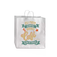 Eu Nem Cafe Clone T Shirt Jumbo Paper Bag - 18 X 7 X 18 3/4 | Artistshot