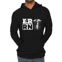 Er Rn Emergency Room Registered Nurse Nursing Medicine Lightweight Hoodie | Artistshot