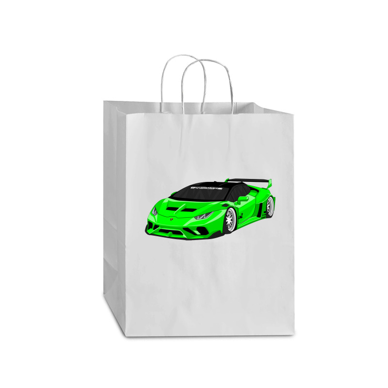 Huracan Lime    Huracan Mart Paper Bag -13 X 7 X 17 | Artistshot