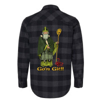 Funny St Patricks Day Funny Gon Git St Patrick Flannel Shirt | Artistshot