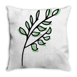 Leaf design Throw Pillow | Artistshot