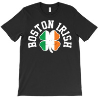 Boston Four Leaf Clover St.patrick T-shirt | Artistshot