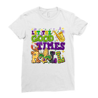 Let The Good Times Roll Ladies Fitted T-shirt | Artistshot