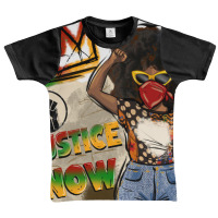 Juneteenth Justice Now Graphic Youth T-shirt | Artistshot