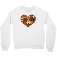 Melanin Skin Tone Heart Black History Crewneck Sweatshirt | Artistshot