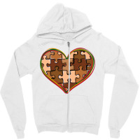 Melanin Skin Tone Heart Black History Zipper Hoodie | Artistshot