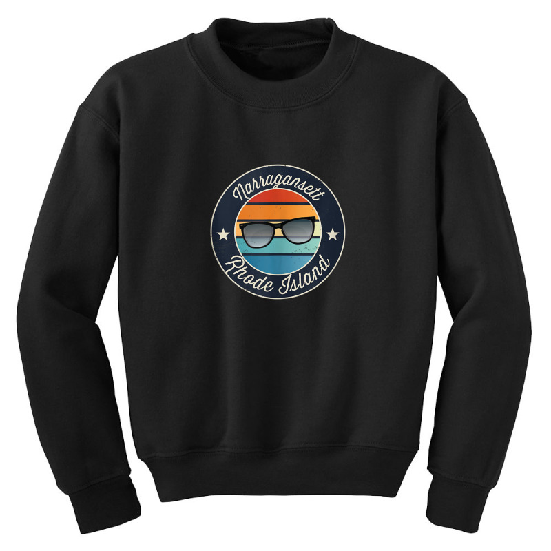 Narragansett Rhode Island Souvenir Graphic Tank Top Youth Sweatshirt by Tiktify | Artistshot