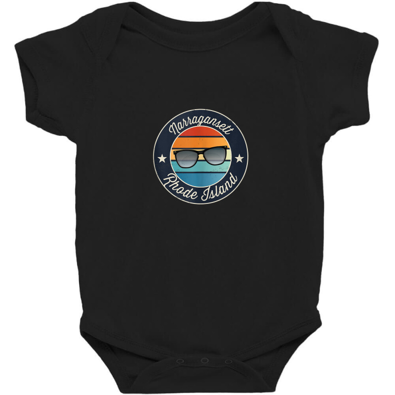 Narragansett Rhode Island Souvenir Graphic Tank Top Baby Bodysuit by Tiktify | Artistshot