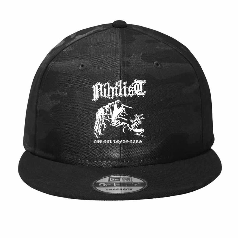 Nihilist Carnal Leftovers Entombed Unleashed Morbid Camo Snapback by saterseim | Artistshot