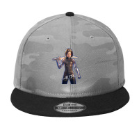 5 Alita Battle Angel Camo Snapback | Artistshot