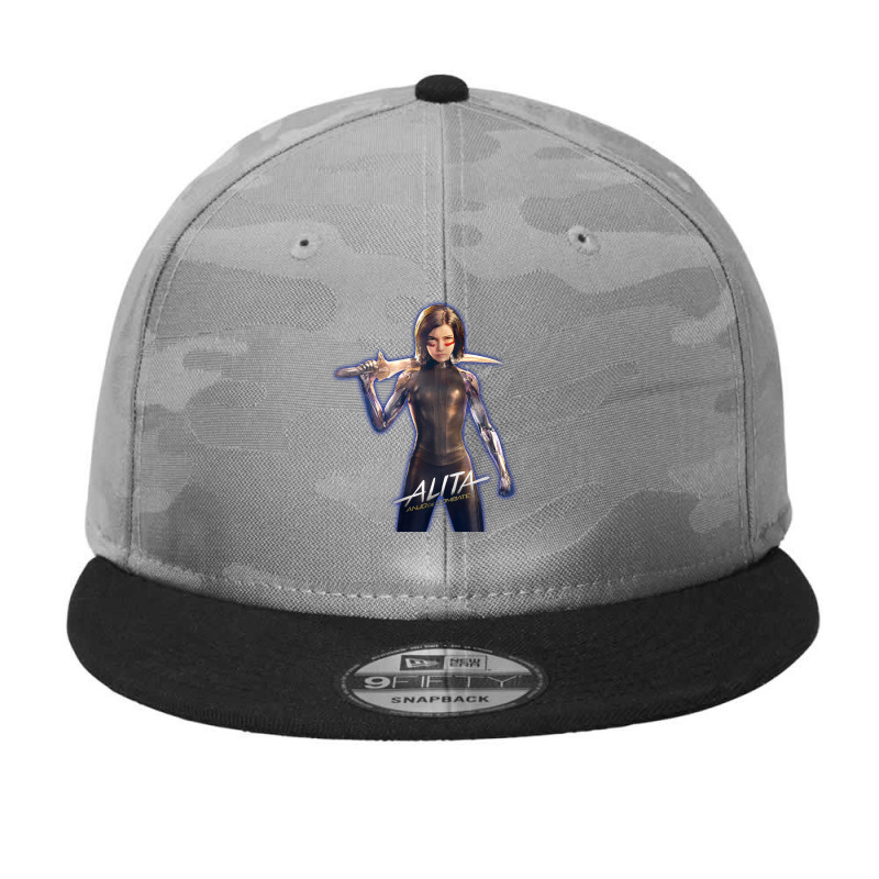 5 Alita Battle Angel Camo Snapback by kokojyan | Artistshot