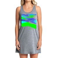 Blue Green Black Abstract Art T  Shirt Blue Green Black Abstract Art T Tank Dress | Artistshot