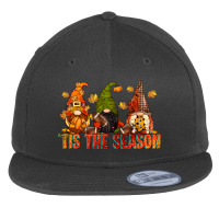 Tis The Season Gnomes Flat Bill Snapback Cap | Artistshot