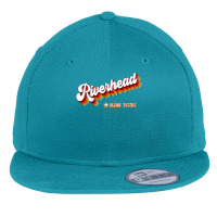 Retro 80s Riverhead New York Ny T Shirt Flat Bill Snapback Cap | Artistshot