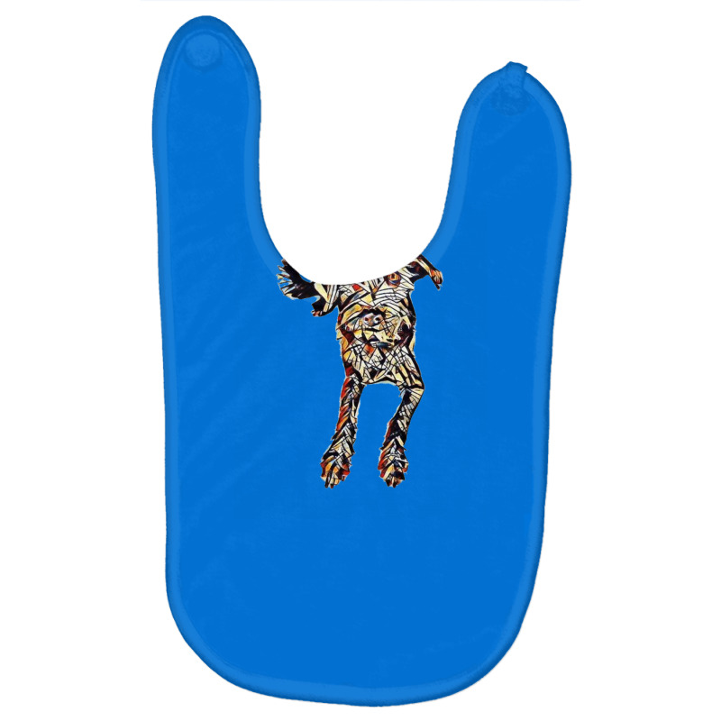 Cute Mixed Breed Terrier Dog Baby Bibs by Kemnabi | Artistshot