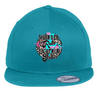 The Thunder Rolls And The Lightnin' Strikes Leopard T Shirt Flat Bill Snapback Cap | Artistshot