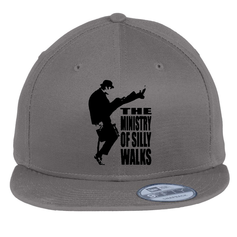 Ministry Of Silly Walks Flat Bill Snapback Cap | Artistshot