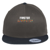 Master Destroyer Toy Building Blocks Bricks Kids Play Toys T Shirt Flat Bill Snapback Cap | Artistshot