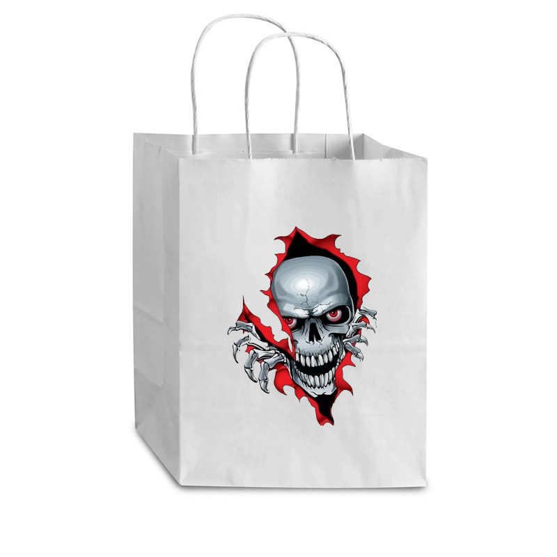 Skull Cub Paper Bag - 8 X 4 1/2 X 10 1/4 | Artistshot