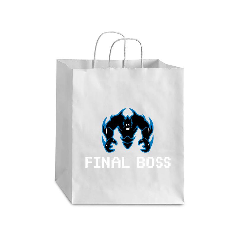 Final Boss Team Debie Paper Bag - 10 X 5 X 13 | Artistshot