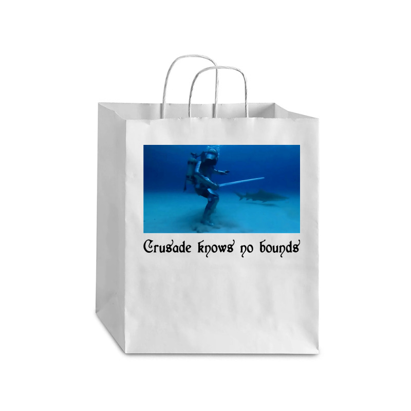 Crusade Knows No Bounds Classic Debie Paper Bag - 10 X 5 X 13 | Artistshot