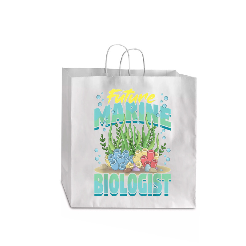 Future Marine Biologist Ocean Life Marine Biology Student Jumbo Paper Bag - 18 X 7 X 18 3/4 | Artistshot