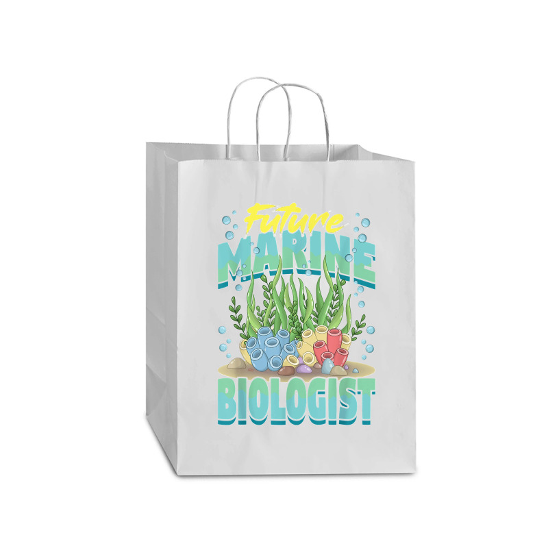 Future Marine Biologist Ocean Life Marine Biology Student Mart Paper Bag -13 X 7 X 17 | Artistshot