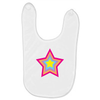 Lightning Star Red Star Orange Star Yellow Star Peach Star Teal Star Baby Bibs | Artistshot