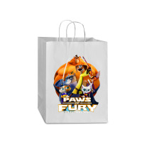 Paws Of Fury Mart Paper Bag -13 X 7 X 17 | Artistshot