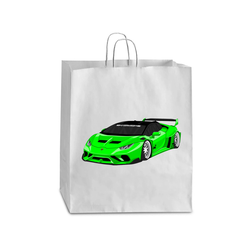 Huracan Lime    Huracan Queen Paper Bag - 16 X 6 X 19 1/4 | Artistshot