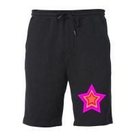 Lightning Star Red Star Orange Star Yellow Star Peach Star Teal Star Fleece Short | Artistshot