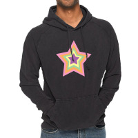 Lightning Star Red Star Orange Star Yellow Star Peach Star Teal Star Vintage Hoodie | Artistshot