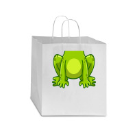 Frog Costume Toad Kids Cute Frog Halloween T Shirt Star Paper Bag - 13 X 7 X 13 | Artistshot