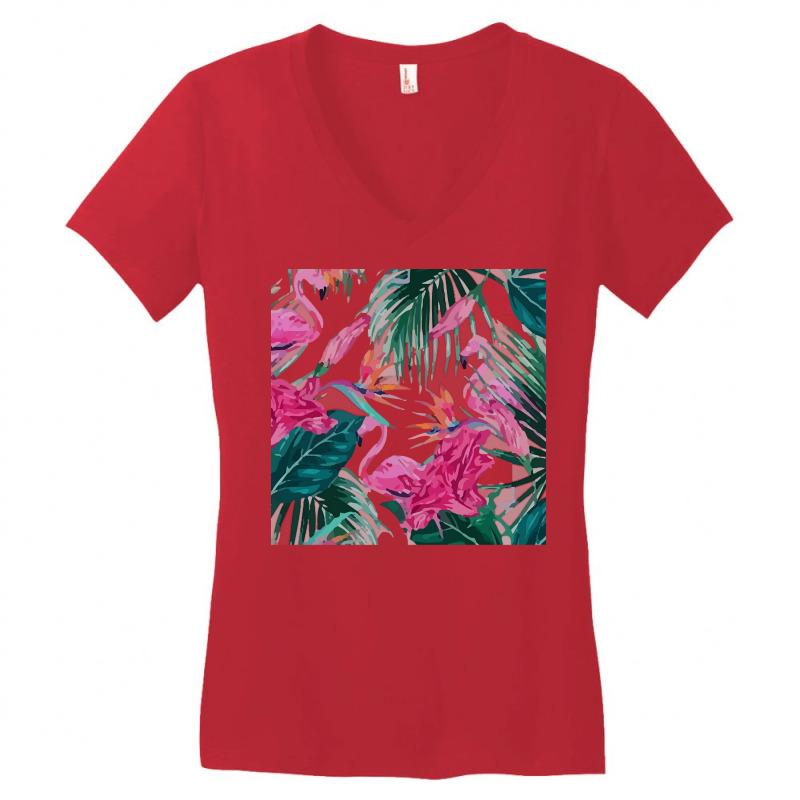 Botanical T  Shirt Botanical Fascinating Floral T  Shirt Women's V-Neck T-Shirt by wrohan578 | Artistshot