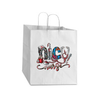 Nice Nurse Take Out Paper Bag - 14 X 10 X 15 1/2 | Artistshot