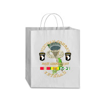 Vietnam Coombat Veteran W 101st Airborne Traveler Paper Bag -13 X 6 X 15 3/4 | Artistshot